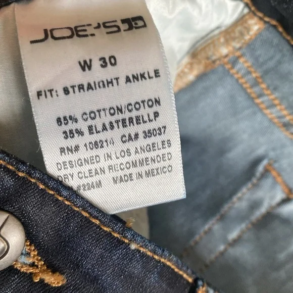 JOE’S Jeans Straight Ankle Jeanette 30 - Picture 6 of 8